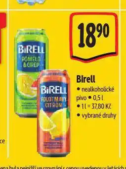 Albert Birell nealkoholické pivo nabídka