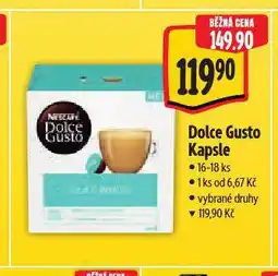 Albert Kávové kapsle dolce gusto nabídka