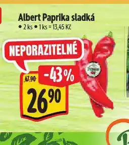 Albert Paprika sladká nabídka