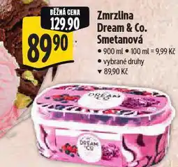 Albert Dream & co zmrzlina nabídka