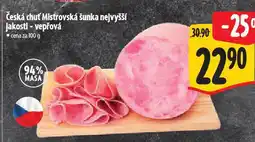 Albert Mistrovská šunka nejvyšší jakosti nabídka