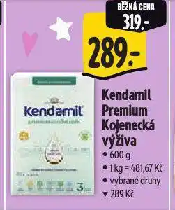 Albert Kendamil kojenecká výživa nabídka