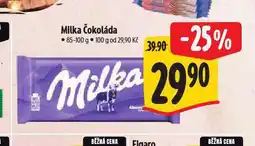 Albert Milka čokoláda nabídka