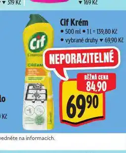 Albert Cif krém nabídka
