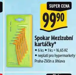 Albert Spokar mezizubní kartáček nabídka