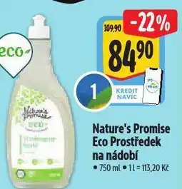 Albert Eco prostředek na nádobí nabídka