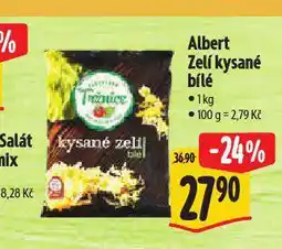 Albert Zelí kysané bílé nabídka