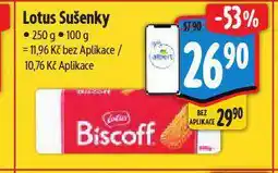 Albert Lotus sušenky nabídka
