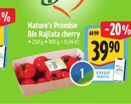 Albert Bio rajčata cherry nabídka