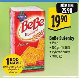 Albert Bebe sušenky nabídka