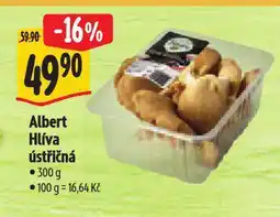 Albert Hlíva ústřičná nabídka