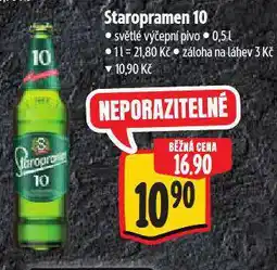Albert Pivo staropramen 10 nabídka