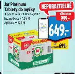 Albert Jar tablety do myčky nabídka