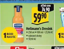 Albert Hellmann´s dressink nabídka