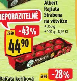 Albert Rajčata strabena na větvičce nabídka
