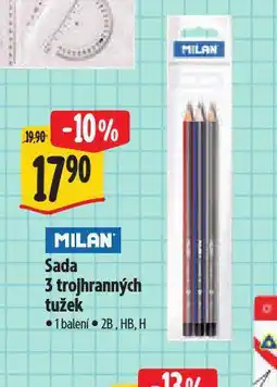 Albert Sada 3 trojhranných tužek nabídka