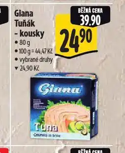 Albert Giana tuňák kousky nabídka