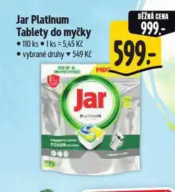 Albert Jar tablety do myčky nabídka