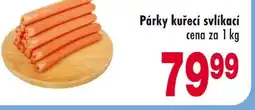 Qanto Párky kuřecí svlíkací nabídka