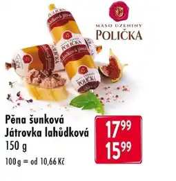 Qanto Pěna šunková Játrovka lahůdková nabídka