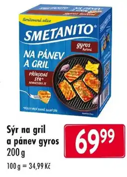 Qanto Sýr na gril a pánev gyros nabídka