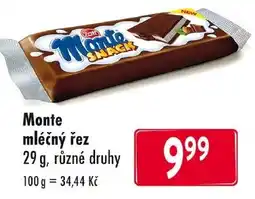 Qanto Monte mléčný řez nabídka