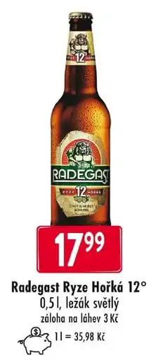 Qanto Radegast Ryze Hořká 12° nabídka