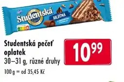 Qanto Studentská pečeť oplatek nabídka