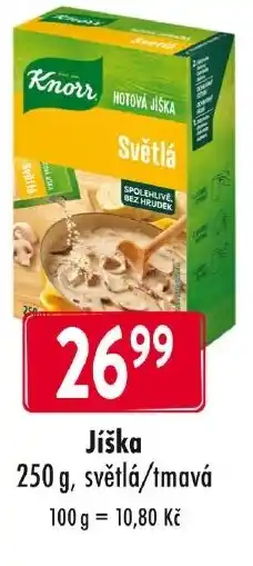 Qanto Jíška, světlá/tmavá nabídka