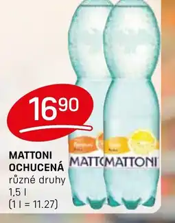 Flop MATTONI Ochucená nabídka