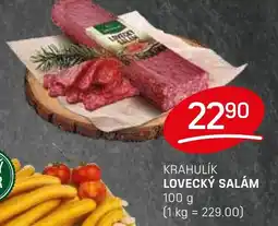 Flop Krahulík Lovecký salám nabídka