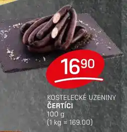 Flop Kostelecké uzeniny čertíci nabídka