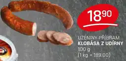 Flop Uzeniny příbram Klobása z udírny nabídka