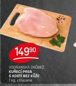 Flop Vodňanská drůbež Kuřecí prsa s kostí bez kůže nabídka