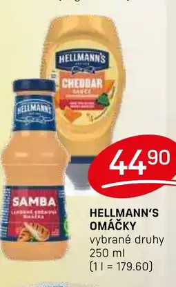 Flop HELLMANN'S Omáčky nabídka