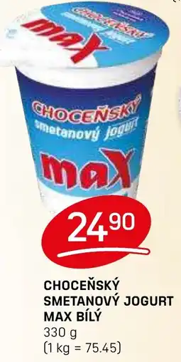 Flop Choceňský smetanový jogurt max bílý nabídka