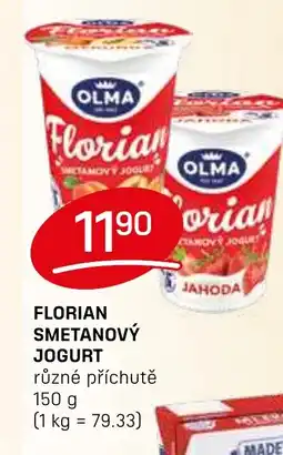 Flop OLMA Florian smetanový jogurt nabídka