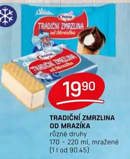 Flop Tradiční zmrzlina od mrazíka nabídka