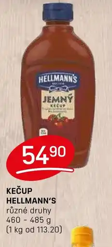 Flop HELLMANN'S Kečup nabídka