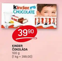 Flop Kinder čokoláda nabídka