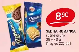 Flop SEDITA Romanca nabídka