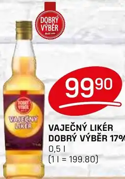 Flop Vaječný likér Dobrý výběr 17% nabídka