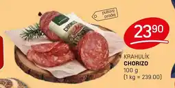 Flop Krahulík chorizo nabídka