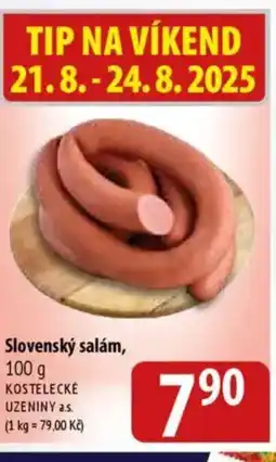 Bala Slovenský salám nabídka