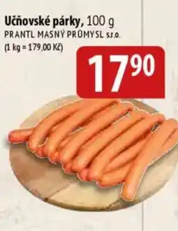 Bala Učňovské párky nabídka