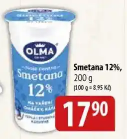 Bala OLMA Smetana 12% nabídka