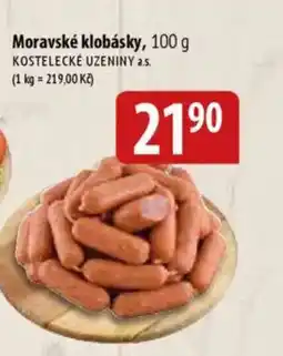 Bala Moravské klobásky nabídka