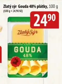 Bala Zlatý sýr Gouda 48% plátky nabídka