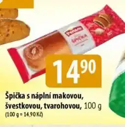 Bala Špička s náplní makovou, švestkovou, tvarohovou nabídka