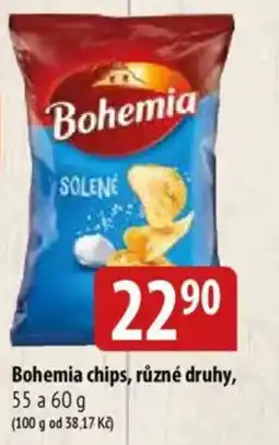 Bala Bohemia chips nabídka